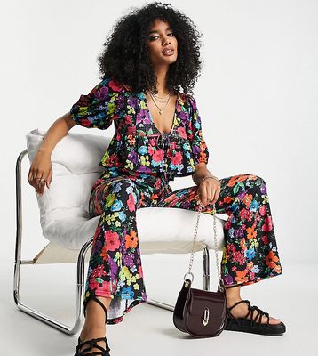 Annorlunda floral print pants in multi - part of a set