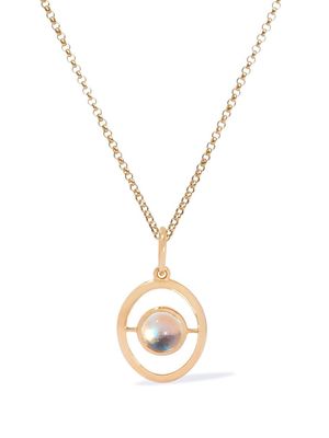 Annoushka 14kt yellow gold Moonstone Birthstone necklace
