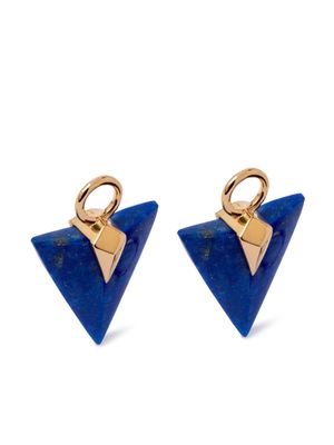 Annoushka 18kt yellow gold Decor Arrow diamond and lapis lazuli earrings - B0031920N