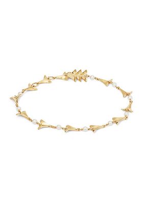 Annoushka X Temperley London 18K Yellow Gold & Freshwater Pearl Bracelet