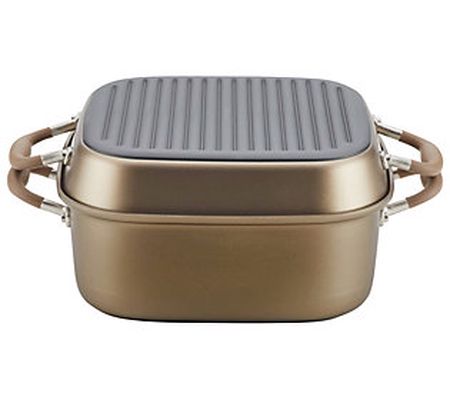 Anolon 11" Nonstick 2-in-1 Grill Pan and Roaste r