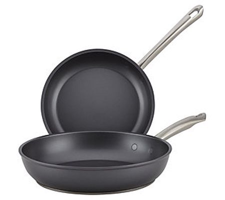 Anolon Accolade Hard Anodized 2-Piece Nonstick rying Pan Set