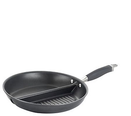 Anolon Advanced Hard-Anodized 12-1/2" Grill & G riddle Skillet