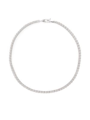 Anonymous 14kt white gold diamond tennis bracelet - Silver