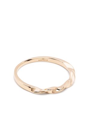 Anonymous 18kt recycled yellow gold Collection 1 twisted band ring