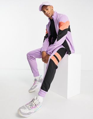 Another Influence Retro Matchday tracksuit set in lilac-Purple