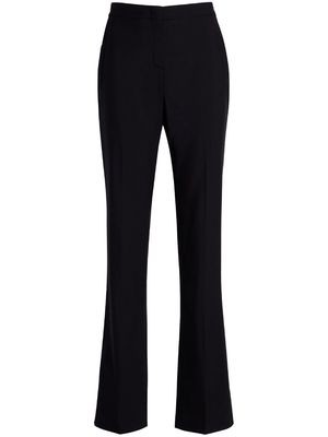Another Tomorrow slim-cut tailored trousers - Black