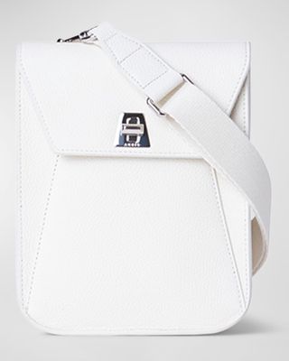 Anouk Mini Leather Messenger Bag