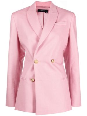 ANOUKI double-breasted blazer - Pink