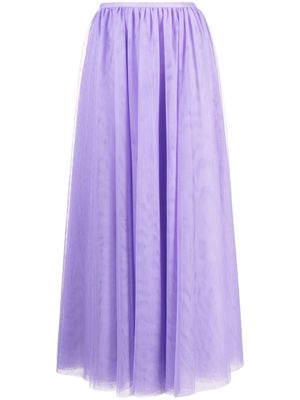 ANOUKI tulle long skirt - Purple