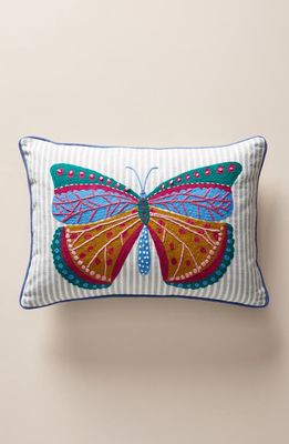 Anthropologie Home Paule Marrot Accent Pillow in Blue