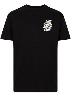 Anti Social Social Club Drop a Pin T-shirt - Black