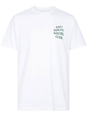 Anti Social Social Club Glitch short-sleeve T-shirt - White