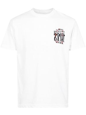 Anti Social Social Club Mind Melt short-sleeve T-shirt - White