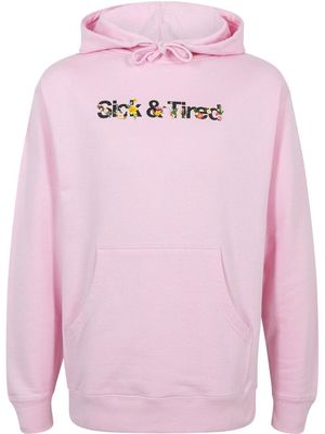 Anti Social Social Club Self Conclusion logo-print hoodie - Pink