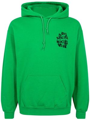 Anti Social Social Club The Notebook logo-print hoodie - Green