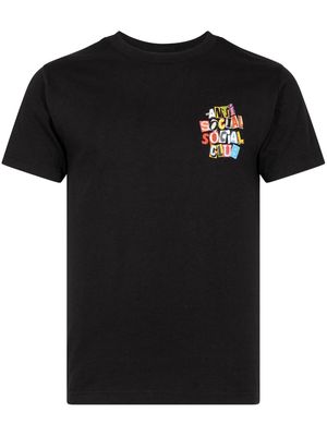 Anti Social Social Club Torn Pages of Our Story "Members Only" T-shirt - Black