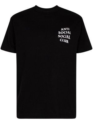 Anti Social Social Club x Case Study flag T-shirt - Black