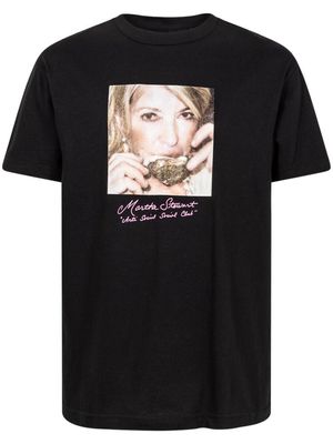 Anti Social Social Club x Martha Stewart Oyster "Black" crew neck T-shirt