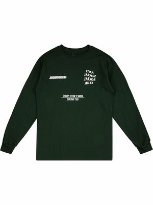 Anti Social Social Club x Neighborhood Cambered sweatshirt - Green