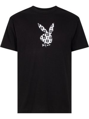 Anti Social Social Club x Playboy Checkered T-shirt - Black