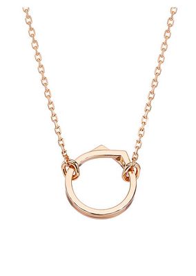 Antifer 18K Rose Gold Pendant Necklace