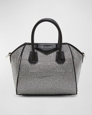 Antigona Toy Top Handle Bag in Satin Strass