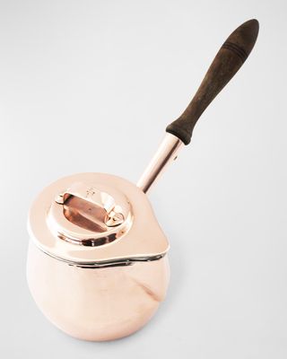 Antique English Small Pot Bellied Saucepan, C.1850