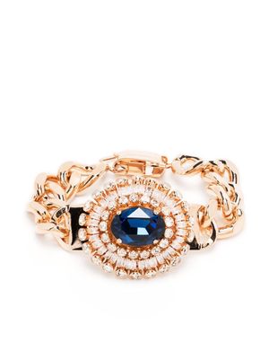 Anton Heunis Audrey chain-ling bracelet - Blue