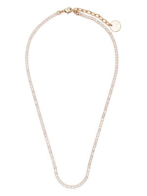Anton Heunis crystal-embellished chain necklace - Gold
