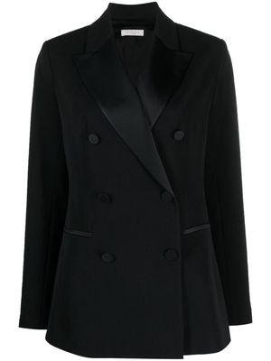 Antonelli double-breasted knitted blazer - Black