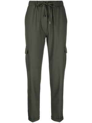 Antonelli drawstring-waist trousers - Green
