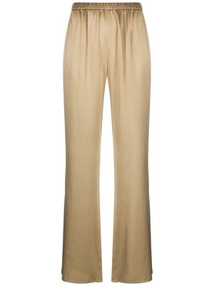 Antonelli elasticated straight-leg trousers - Yellow