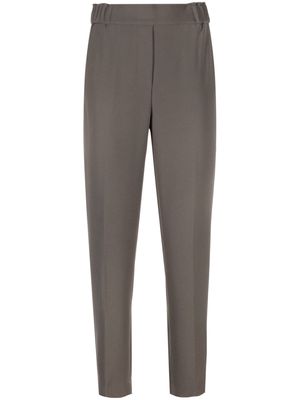 Antonelli high-waisted tailored trousers - Green