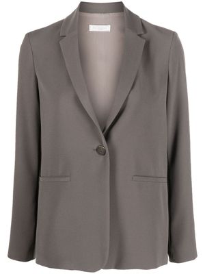 Antonelli notched-lapel single-breasted blazer - Green