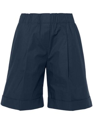 Antonelli pleat-detail shorts - Blue