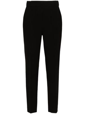 Antonelli Sidro high-waist straight-leg trousers - Black