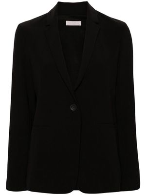 Antonelli single-breasted crepe blazer - Black