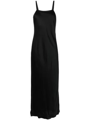 Antonelli square-neck maxi dress - Black