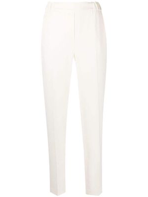 Antonelli tapered cropped trousers - Neutrals