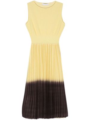 Antonino Valenti Artemisia pleated dress - Yellow