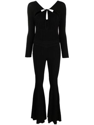 Antonino Valenti Fabrizia cut-out jumpsuit - Black
