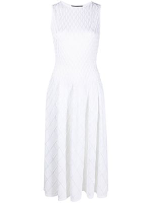 Antonino Valenti knitted mid-length dress - White
