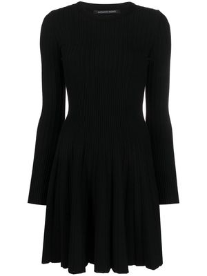 Antonino Valenti long-sleeve mini dress - Black