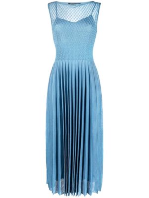 Antonino Valenti pleated skirt dress - Blue