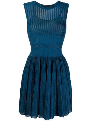 Antonino Valenti sleeveless shift dress - Blue