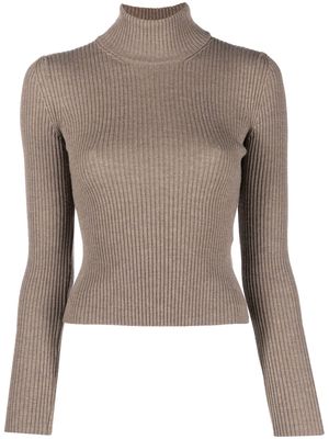 Antonio Marras high-neck virgin wool jumper - Neutrals