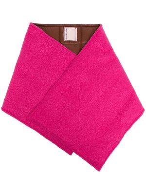 Antonio Marras Nidos B reversible padded scarf - Pink