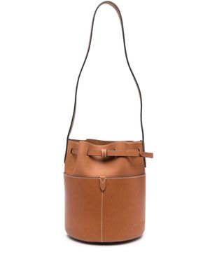 Anya Hindmarch small Return to Nature bucket bag - Brown