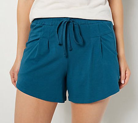 AnyBody Cozy Knit Luxe Jersey Short